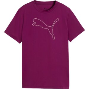 Puma - Puma TAD Ess Cat Logo T-Shirt Mädchen fuchsia glow