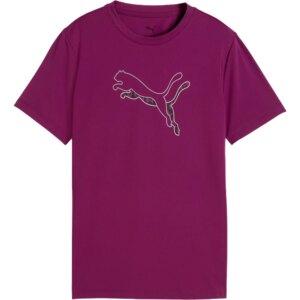 Puma - Puma Tad Ess Logo Graphic T-Shirt Kinder fuchsia glow