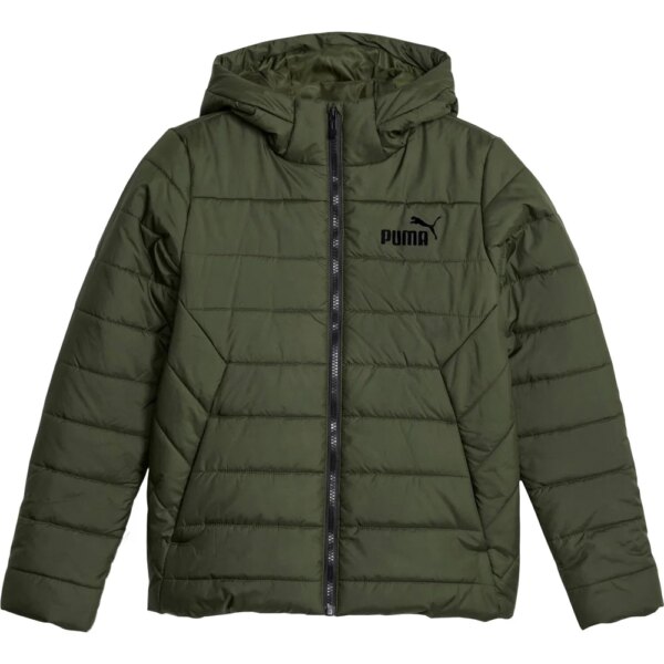 Puma - Puma Essentials Hooded Padded Jacke Jungen myrtle