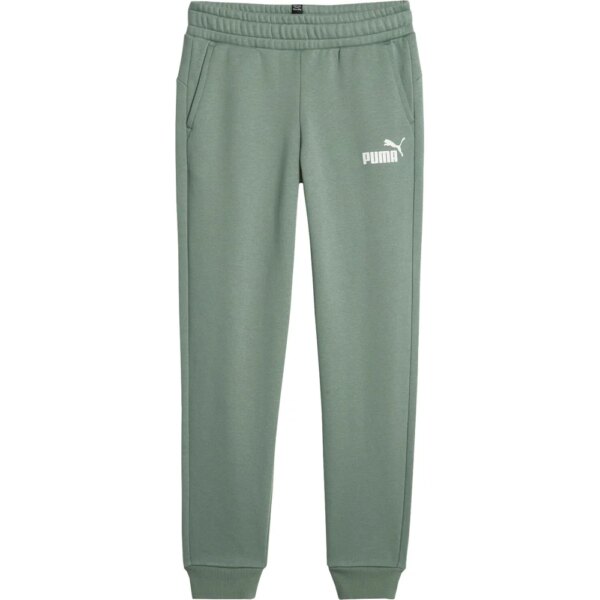 Puma-Puma-Essentials-Logo-Fleece-cl-Jogginghose-Jungen-eucalyptus-gruen Puma - Puma Essentials Logo Fleece cl Jogginghose Jungen eucalyptus