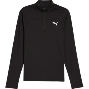 Puma - Puma Run Cloudspun 1/4 Zip Longsleeve puma black