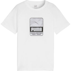 Puma - Puma Active Sports Graphic T-Shirt Jungen puma white