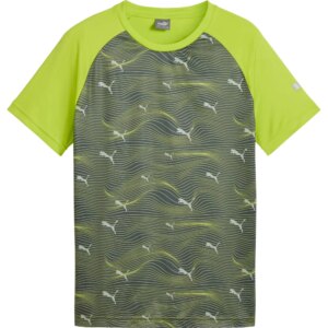 Puma - Puma Active Sports Poly AOP T-Shirt Jungen lime pow