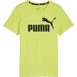 Puma - Puma Essentials Logo T-Shirt Jungen lime sheen
