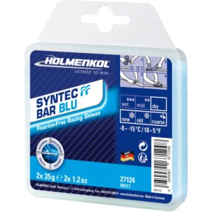 Holmenkol - Holmenkol Syntec FF Bar Blu Rennwachs 2x35g