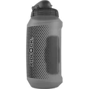 Fidlock - Fidlock Twist Antibacterial Trinkflasche 750ml + Bike Base transparent schwarz