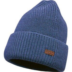 P.A.C. - P.A.C. Alea Merino Beanie blue melange