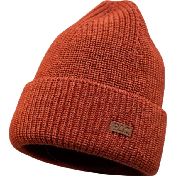 P.A.C.-P.A.C.-Alea-Merino-Beanie-rust-melange-rot P.A.C. - P.A.C. Alea Merino Beanie rust melange