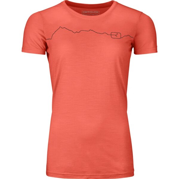 ORTOVOX-ORTOVOX-150-Cool-Mountain-T-Shirt-coral-rot ORTOVOX - ORTOVOX 150 Cool Mountain T-Shirt coral