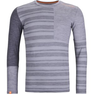 ORTOVOX - ORTOVOX 185 Rock'N'Wool Unterhemd grey blend