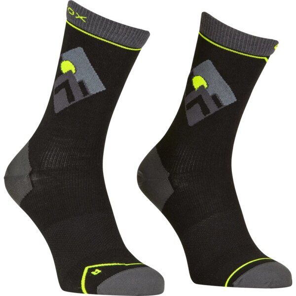 ORTOVOX-ORTOVOX-Alpine-Light-Comp-Mid-Socken-black-raven-schwarz ORTOVOX - ORTOVOX Alpine Light Comp Mid Socken black raven
