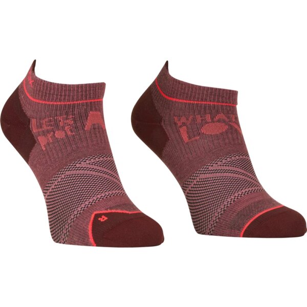 ORTOVOX-ORTOVOX-Alpine-Light-Low-Socken-mountain-rose-rot ORTOVOX - ORTOVOX Alpine Light Low Socken mountain rose