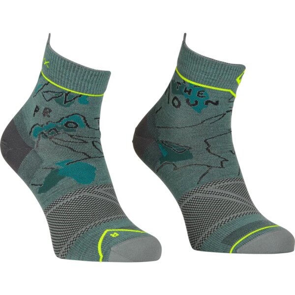 ORTOVOX - ORTOVOX Alpine Light Quarter Socken arctic grey