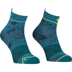 ORTOVOX - ORTOVOX Alpine Light Quarter Socken mountain blue