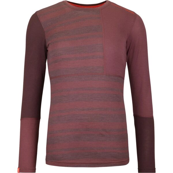 ORTOVOX-ORTOVOX-185-RockNWool-Unterhemd-mountain-rose-rot ORTOVOX - ORTOVOX 185 Rock'N'Wool Unterhemd mountain rose