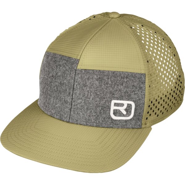ORTOVOX-ORTOVOX-Logo-Air-Trucker-Cap-wild-herbs-gruen ORTOVOX - ORTOVOX Logo Air Trucker Cap wild herbs