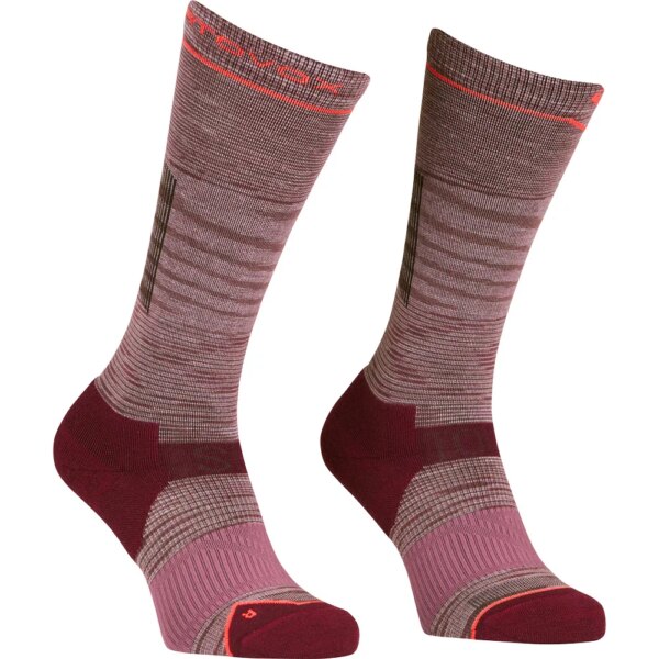 ORTOVOX - ORTOVOX Ski Tour LT Comp Long Socken mountain rose blend