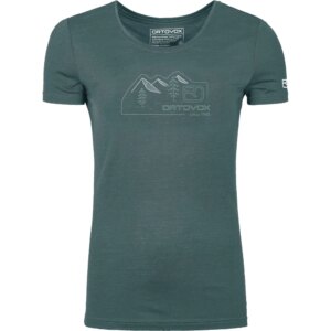 ORTOVOX - ORTOVOX 150 Cool Vintage Badge T-Shirt dark arctic grey