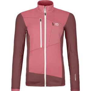 ORTOVOX - ORTOVOX Fleece Grid Jacke mountain rose