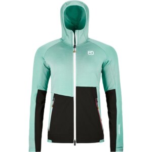 ORTOVOX - ORTOVOX Fleece Rib Hoodie aquatic ice