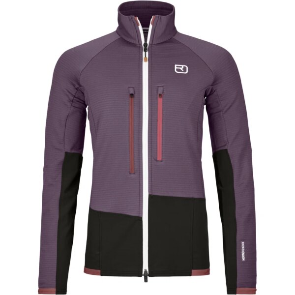 ORTOVOX-ORTOVOX-Fleece-Rib-Jacke-wild-berry-lila ORTOVOX - ORTOVOX Fleece Rib Jacke wild berry