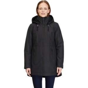 ragwear - ragwear Dakkota Warm Mantel schwarz
