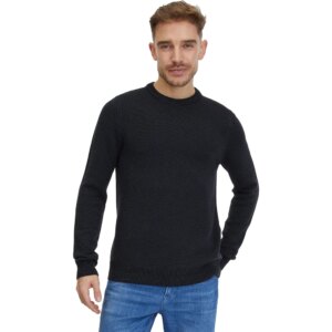 ragwear - ragwear Larrs Strickpullover schwarz