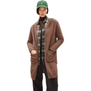 Armedangels - Armedangels Warmaa Strickjacke cinnamon dust melange