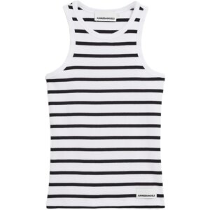 Armedangels - Armedangels Kanitaa Stripes Tanktop weiß