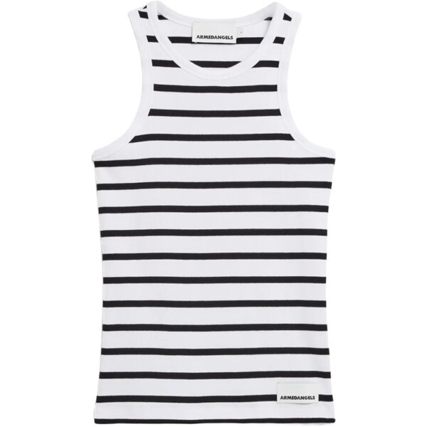 Armedangels-Armedangels-Kanitaa-Stripes-Tanktop-weiss-weiss Armedangels - Armedangels Kanitaa Stripes Tanktop weiß