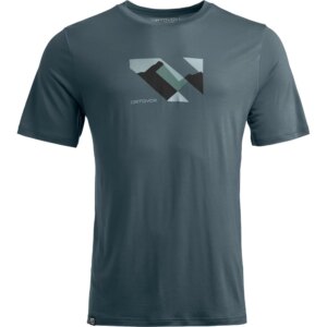 ORTOVOX - ORTOVOX 140 Cool Landscape T-Shirt dark arctic grey