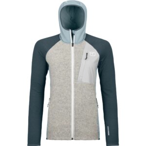 ORTOVOX - ORTOVOX Fleece GP Classic Knit Hoodie glacier grey