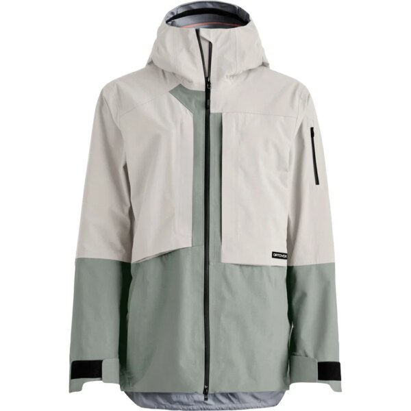 ORTOVOX-ORTOVOX-Ravine-Plus-3L-Hardshelljacke-white-tea-weiss ORTOVOX - ORTOVOX Ravine Plus 3L Hardshelljacke white tea