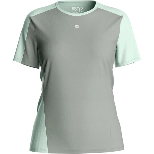 ORTOVOX-ORTOVOX-120-Cool-Tec-Fast-Upward-T-Shirt-green-sage-grau ORTOVOX - ORTOVOX 120 Cool Tec Fast Upward T-Shirt green sage