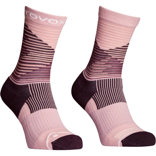 ORTOVOX - ORTOVOX All Mountain Mid Socken dawn rose