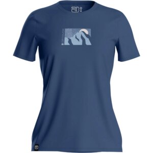 ORTOVOX - ORTOVOX 120 Cool Tec MTN Sun T-Shirt blue nunatak