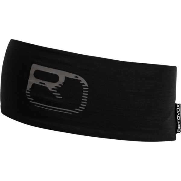 ORTOVOX-ORTOVOX-120-Cool-Tec-Logo-Stirnband-black-raven-schwarz ORTOVOX - ORTOVOX 120 Cool Tec Logo Stirnband black raven