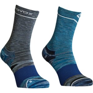 ORTOVOX - ORTOVOX Alpine Mid Socken blue nunatak