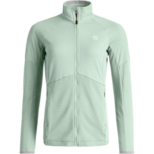 ORTOVOX-ORTOVOX-Fleece-Light-Grid-Jacke-green-acid-tuerkis ORTOVOX - ORTOVOX Fleece Light Grid Jacke green acid