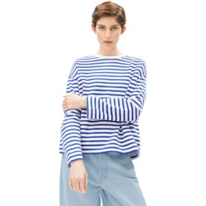 Armedangels - Armedangels Frankaa Maarlen Stripe Sweatshirt undyed