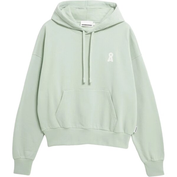 Armedangels-Armedangels-Francisaraa-Iconic-A-Hoodie-foam-grau Armedangels - Armedangels Francisaraa Iconic Å Hoodie foam