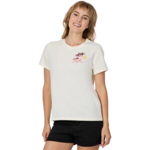 ragwear - ragwear Adori EMB T-Shirt ivory
