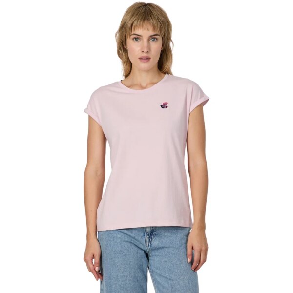 ragwear-ragwear-Diona-EMB-T-Shirt-marshmallow-rosapink ragwear - ragwear Diona EMB T-Shirt marshmallow