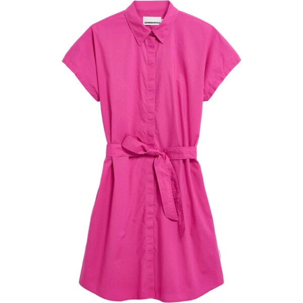 Armedangels-Armedangels-Larisaana-Poplin-Minikleid-very-berry-rosapink Armedangels - Armedangels Larisaana Poplin Minikleid very berry