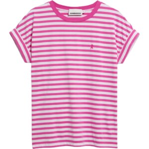Armedangels - Armedangels Idaara Stripes T-Shirt weiß