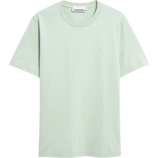 Armedangels-Armedangels-Jaames-T-Shirt-foam-gruen Armedangels - Armedangels Jaames T-Shirt foam