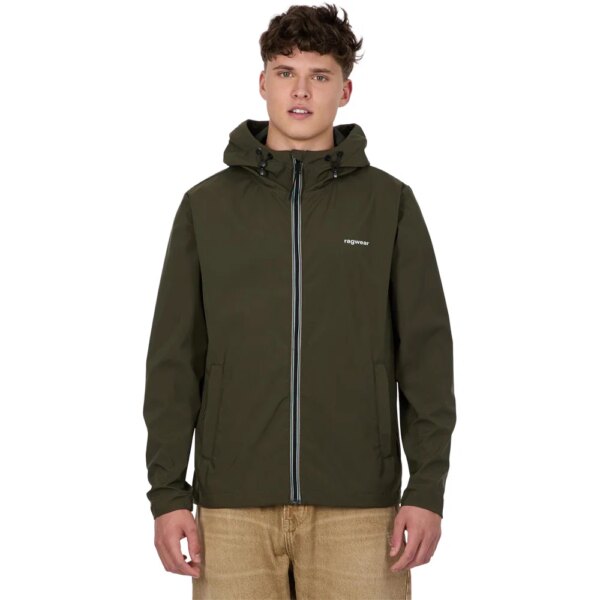 ragwear-ragwear-Shellwie-Bonded-Jacke-dark-olive-gruen ragwear - ragwear Shellwie Bonded Jacke dark olive