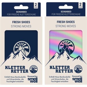 KletterRetter - KletterRetter SmellWell Active Schuhdeo 2stk. sortierte Farben