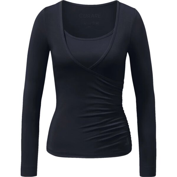 Curare-Curare-Wrap-Shirt-midnight-blau Curare - Curare Wrap Shirt midnight