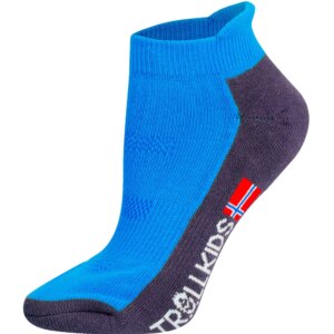 Trollkids - Trollkids Hiking Low Cut Socken Kinder medium blue